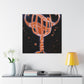 "Glorious Steampunk Wineglass" - Canvas