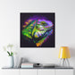 Green Iguana Dreamscape - Canvas