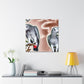 African Greys Abound - Canvas