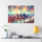 "Cincy Rhapsody in Colors" - Canvas