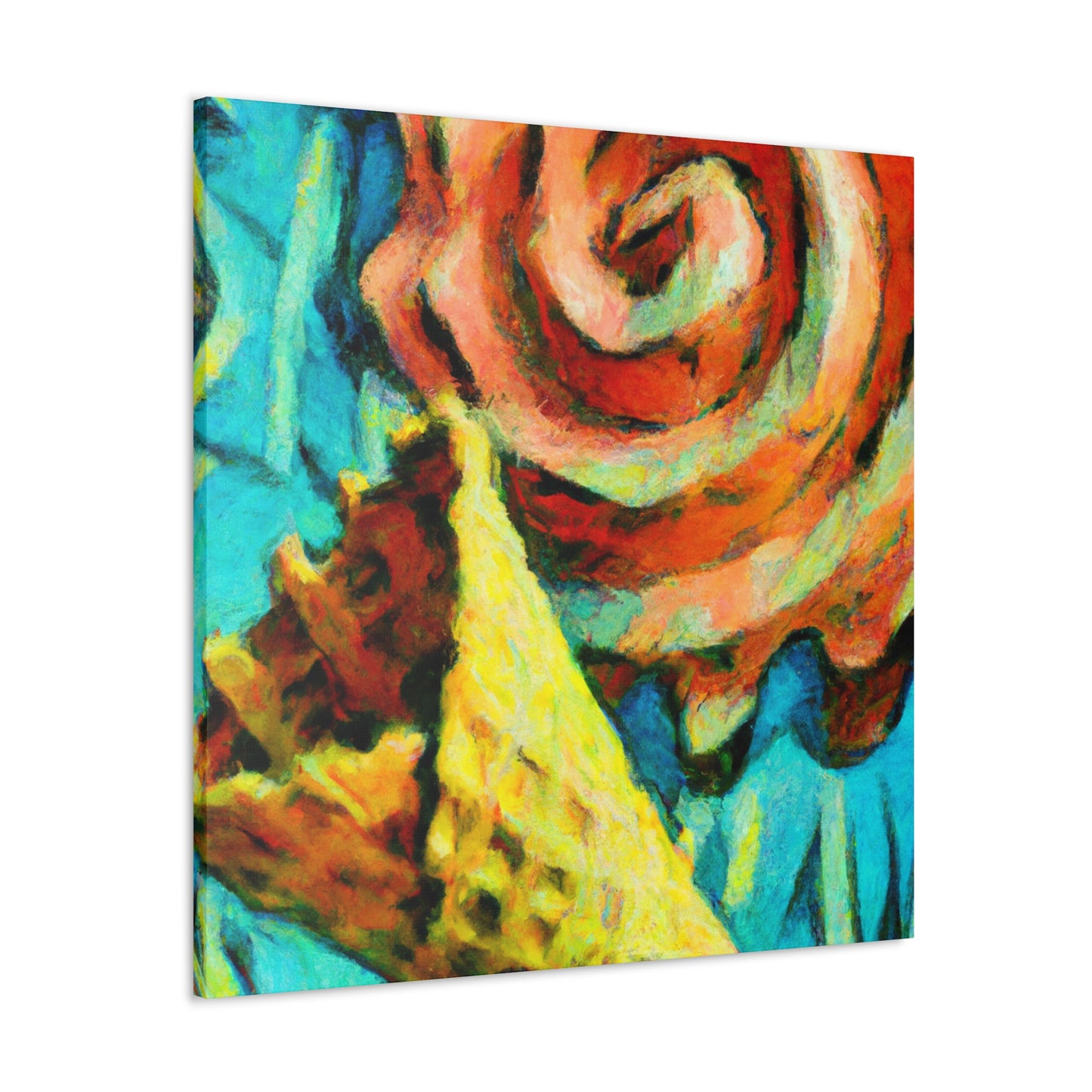 "Melting Summer Treats" - Canvas