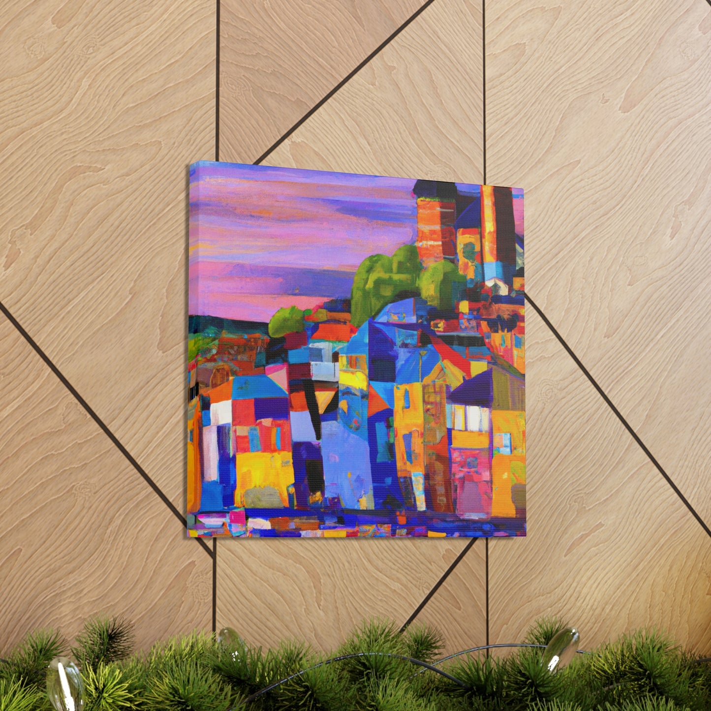 "Tudor in Fauvism" - Canvas