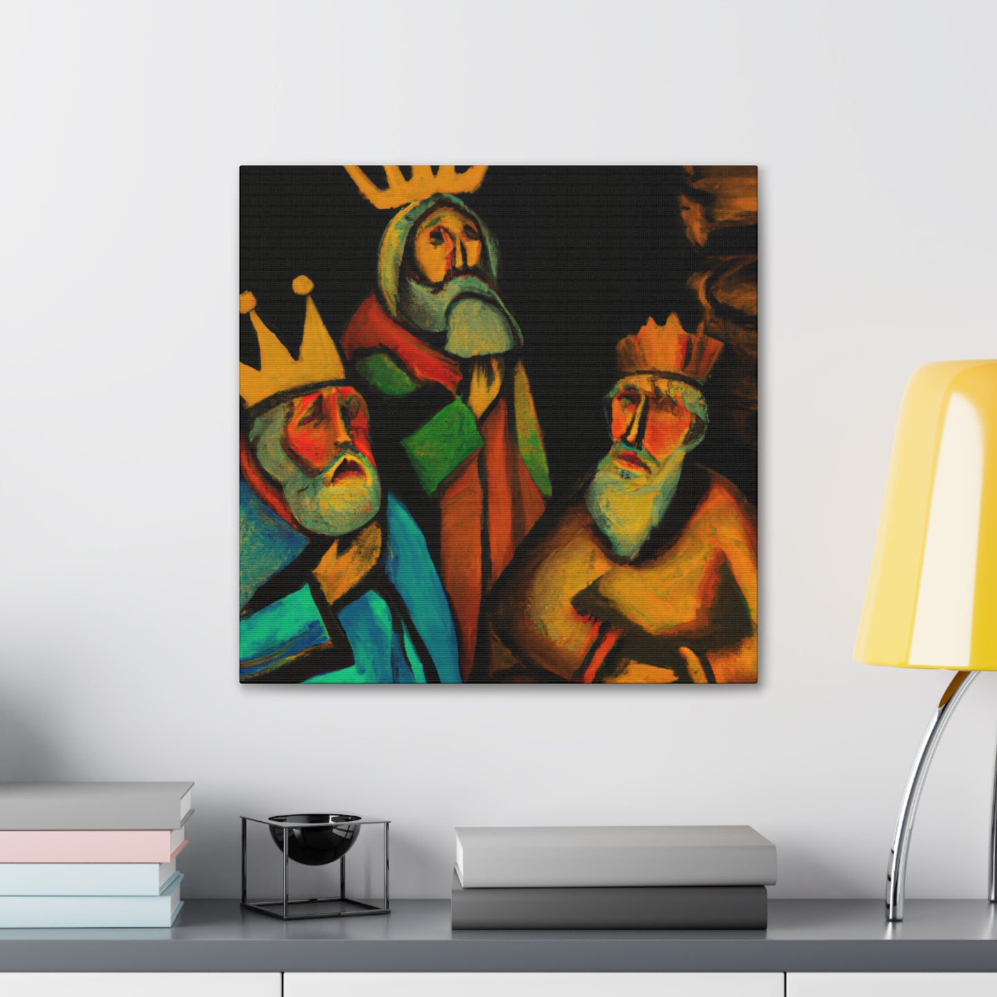 Wise Men Adoration. - Canvas