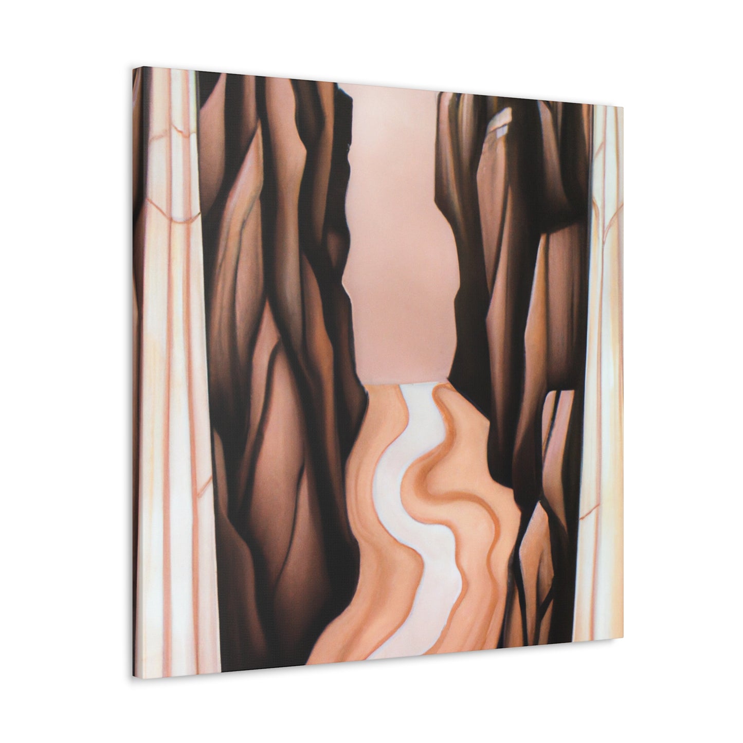 "Canyon in Art Deco" - Canvas