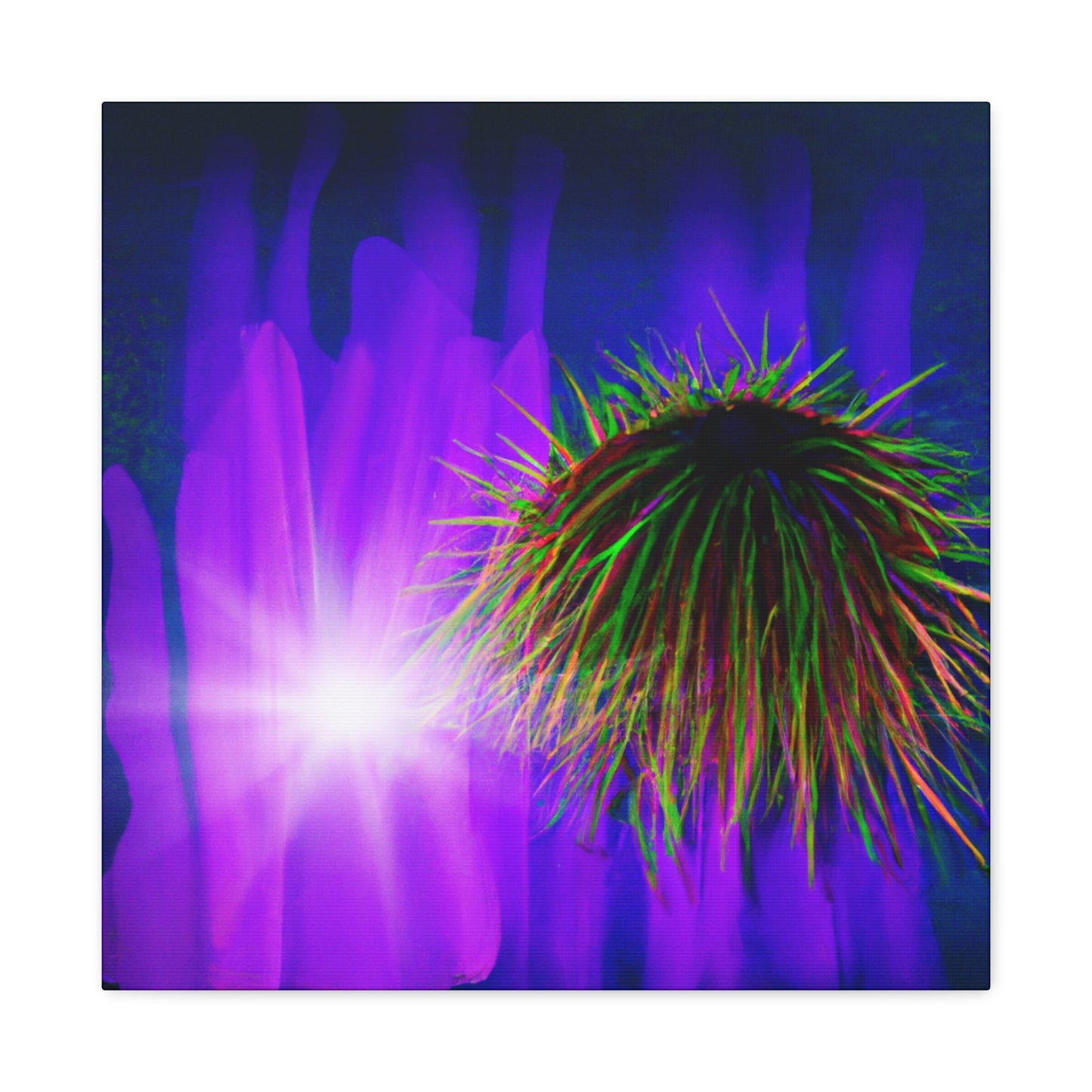 "Sea Urchin Fanfare" - Canvas