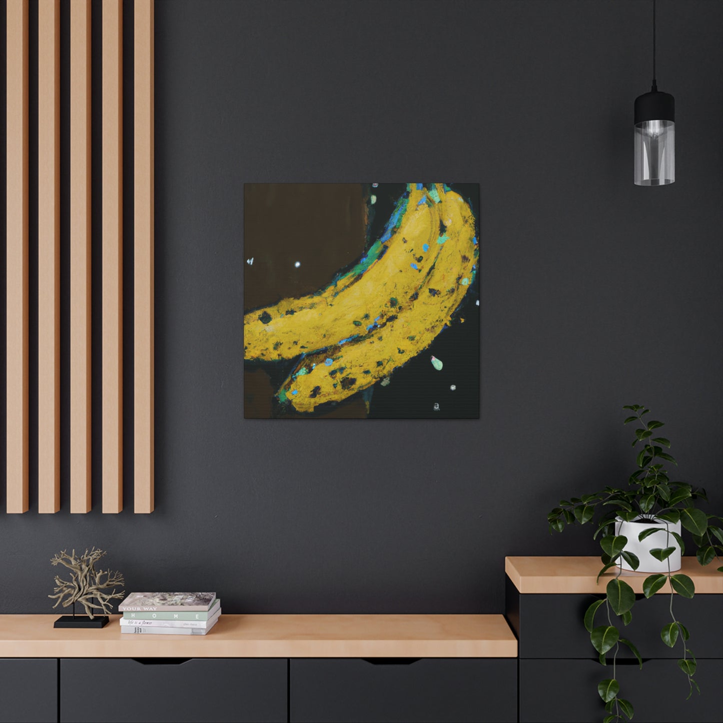 "Bananna Fauvism Splendor" - Canvas