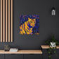 Tiger's Abstract Roar - Canvas