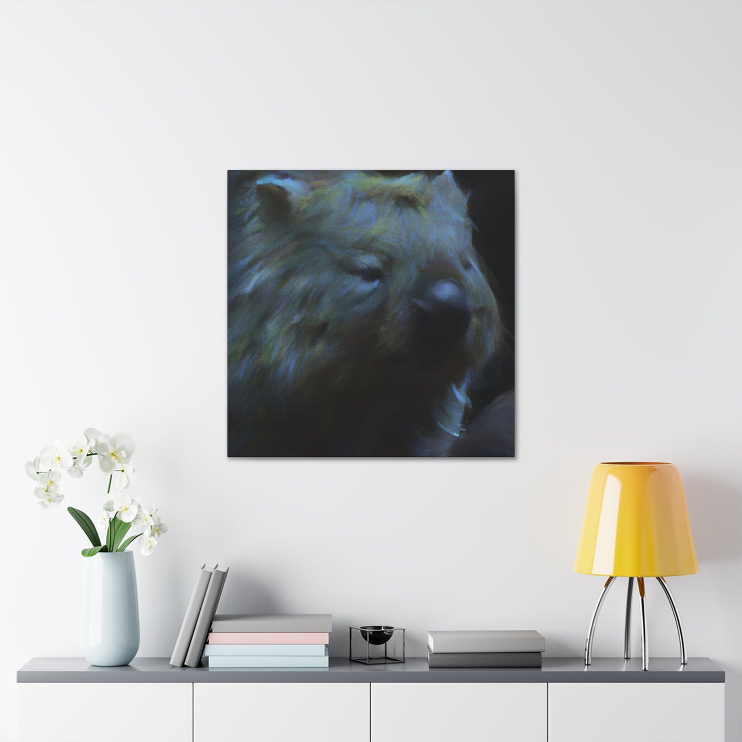 "Wombat Impressionism Dream" - Canvas