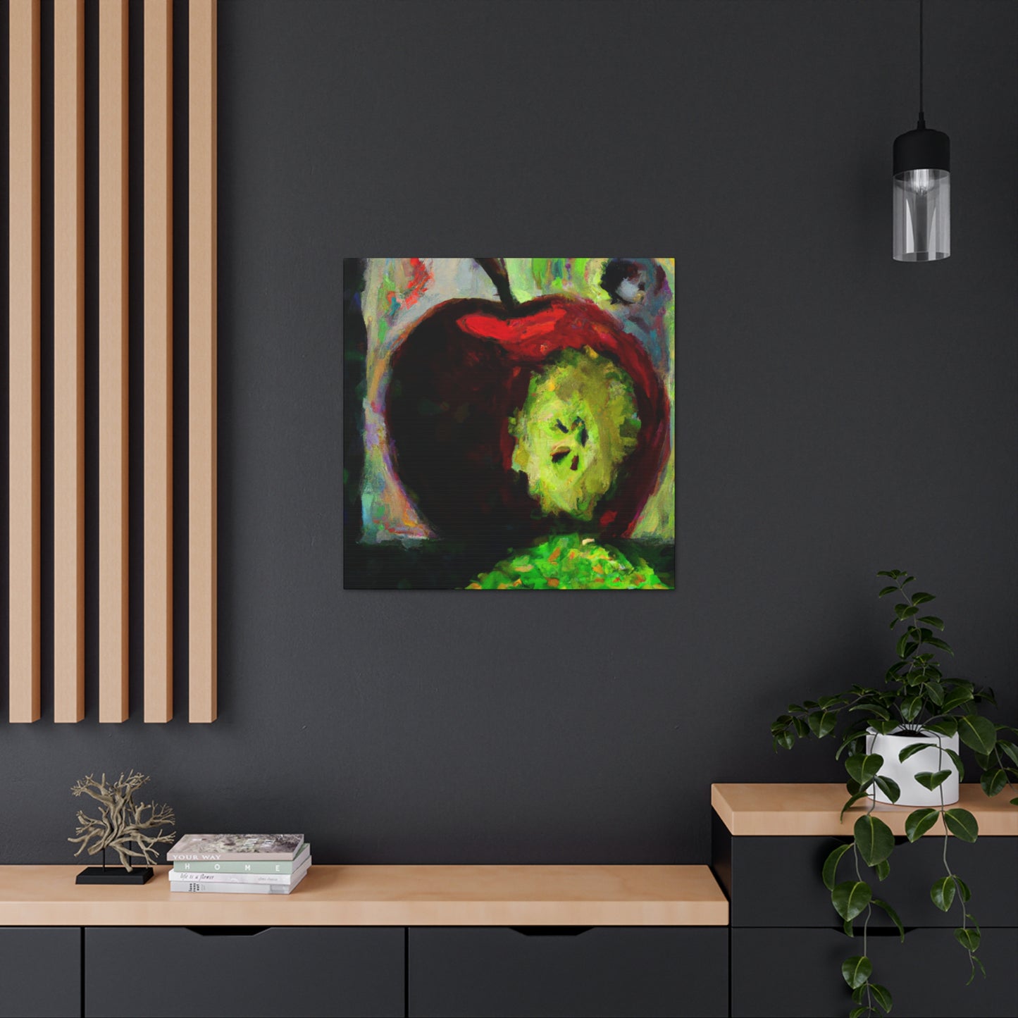 "Apple of Abstraction" - Canvas