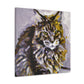 Maine Coon Expressionism - Canvas