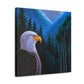 "Bald Eagle Majesty Rendered" - Canvas