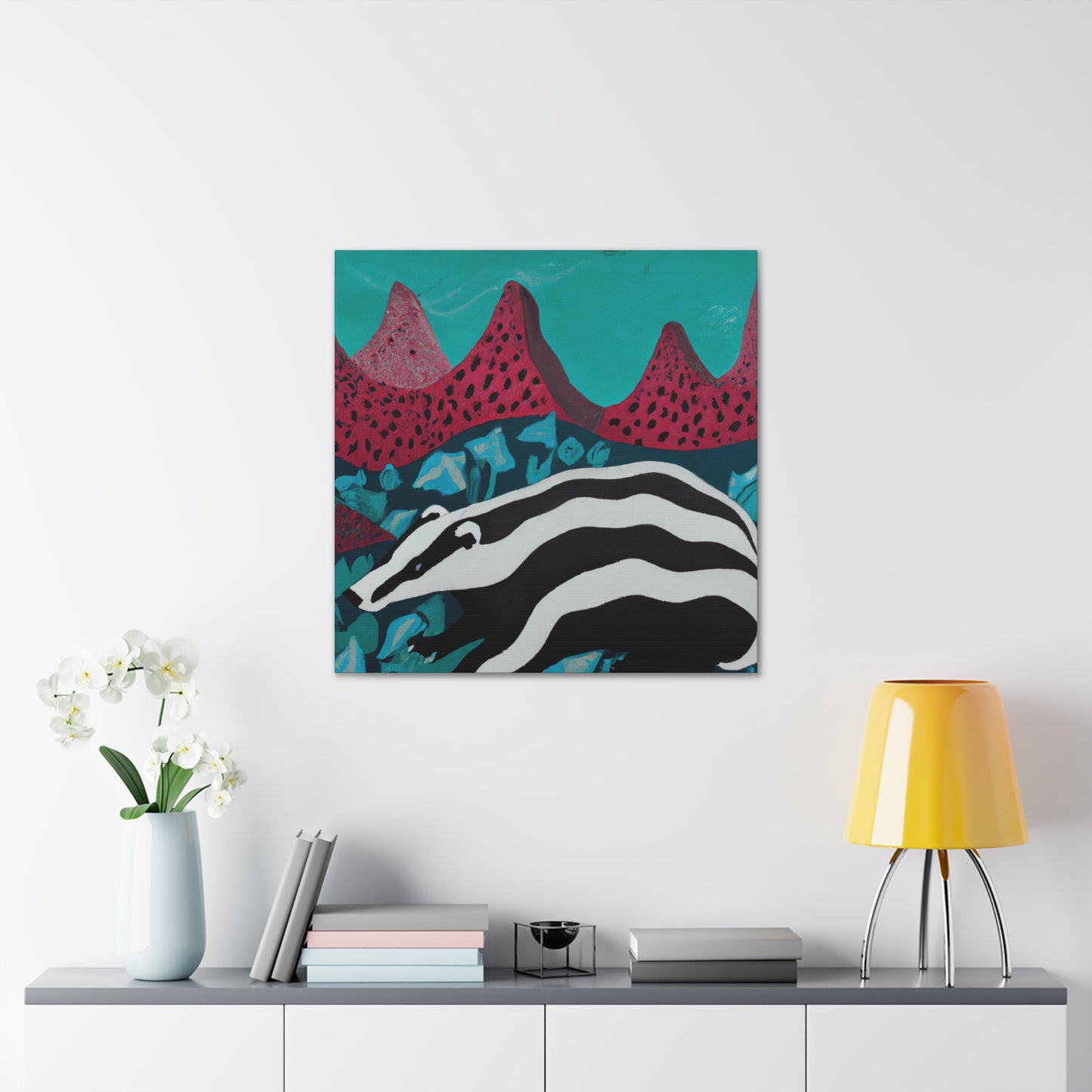 Badger By The Bay - Canvas