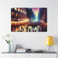 Jazzed Broadway Nights - Canvas