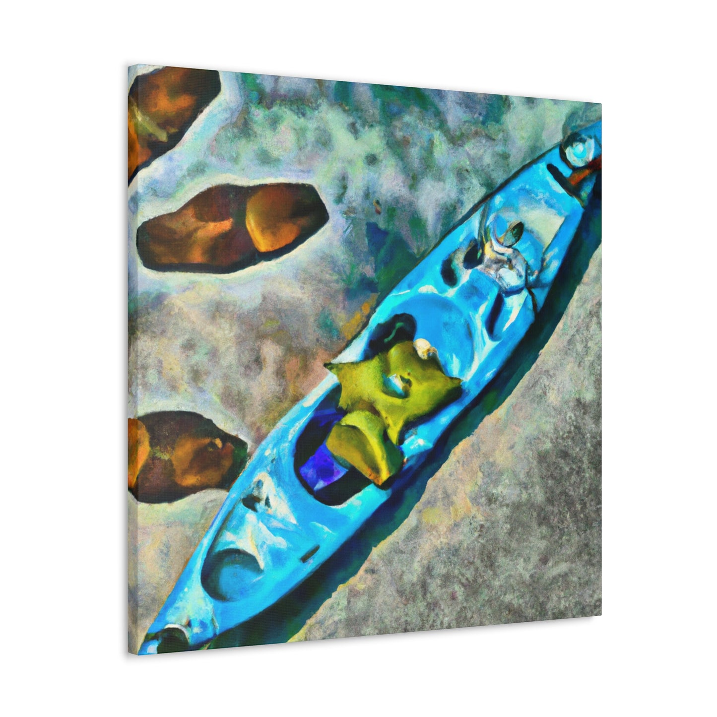 KAYAKING INTO SURREALISM - Canvas