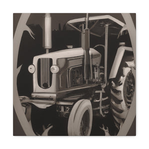 "Tractor Mechanization Dream" - Canvas