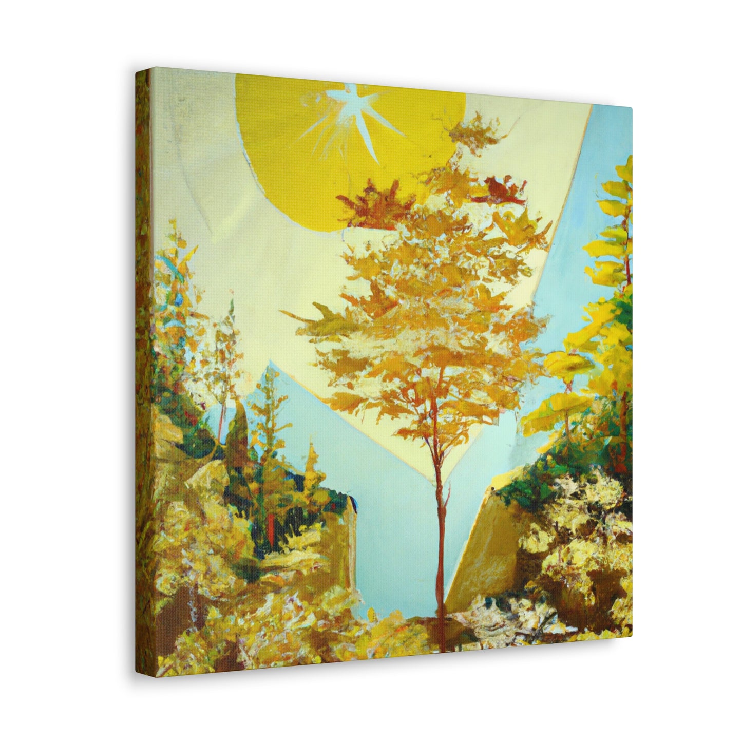 "Maple Majestic Mystery" - Canvas