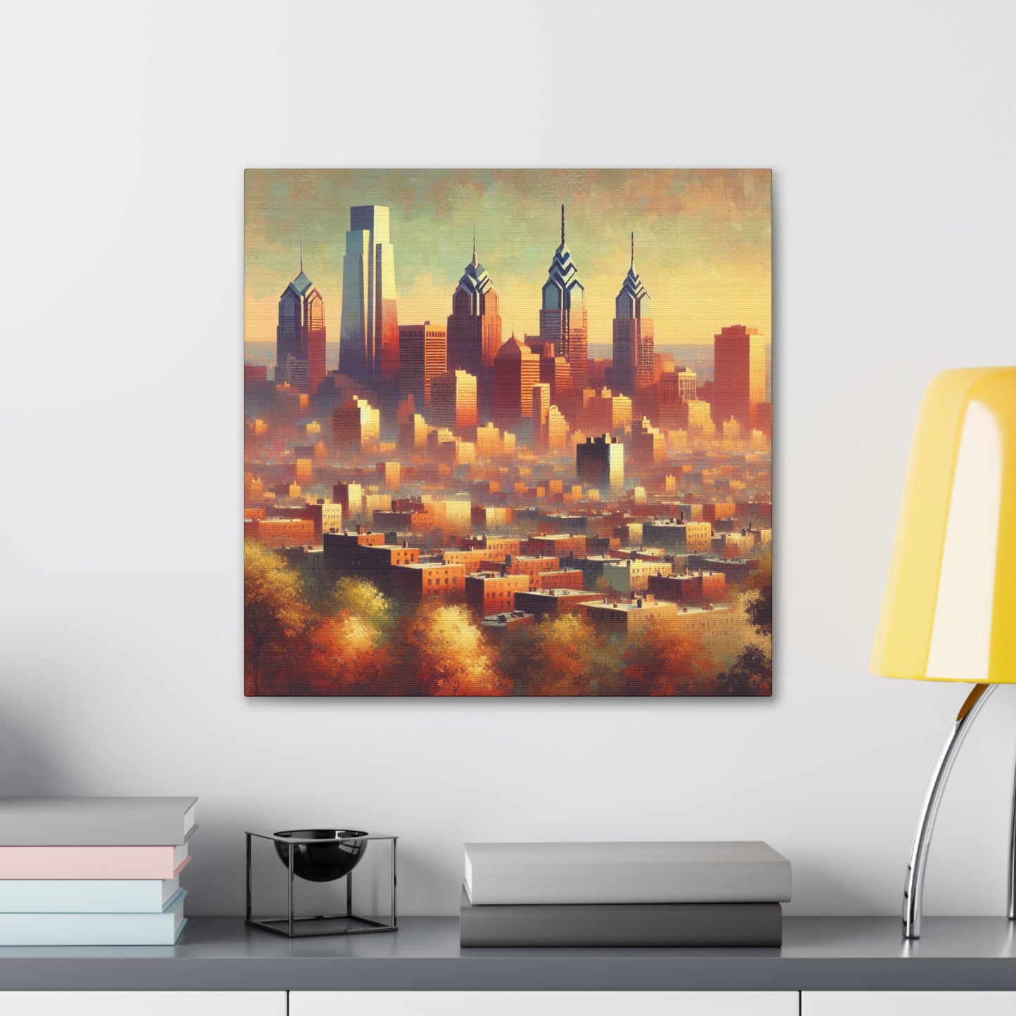 "Philadelphia's Renaissance Brilliance" - Canvas