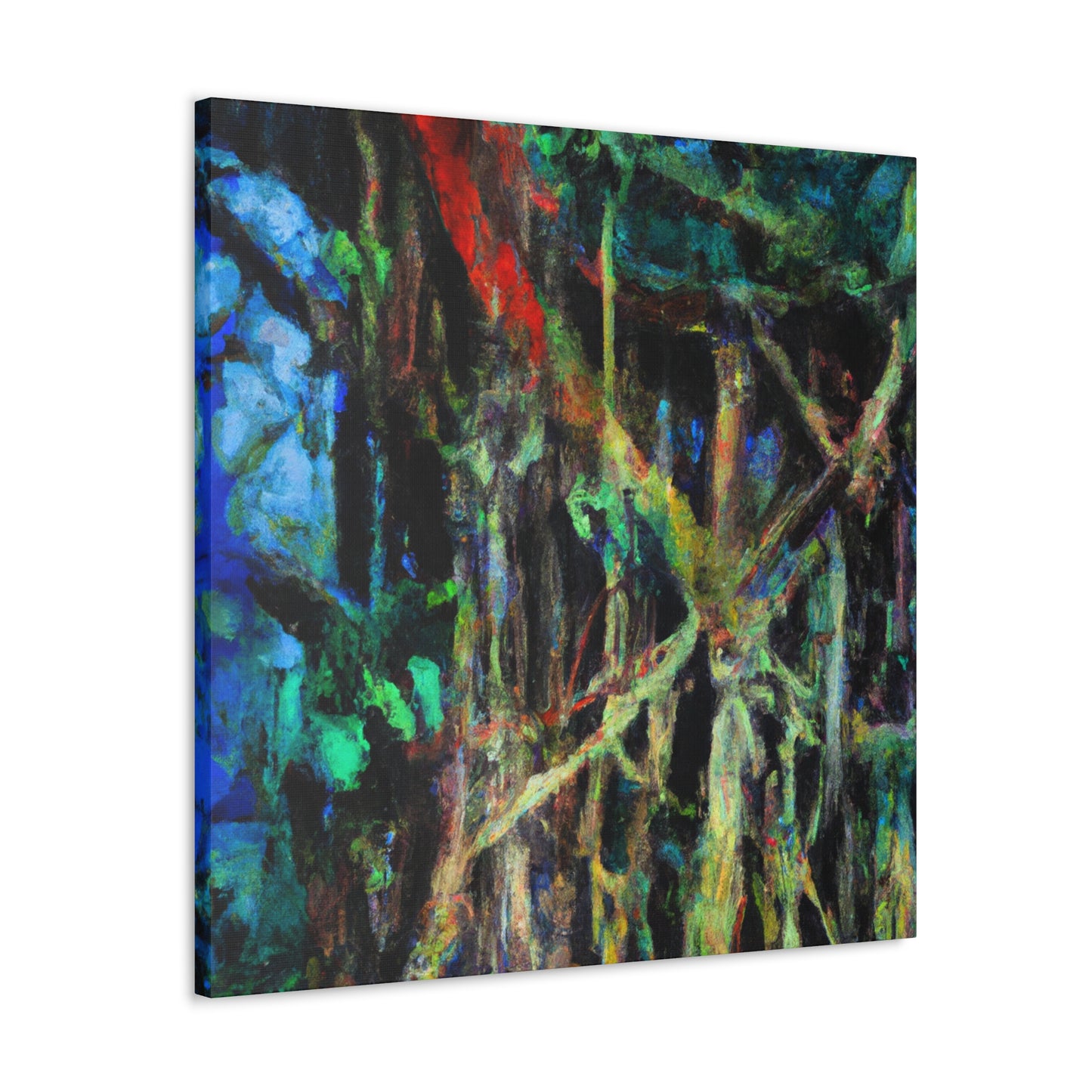 "Banyan Tree Impressionism" - Canvas