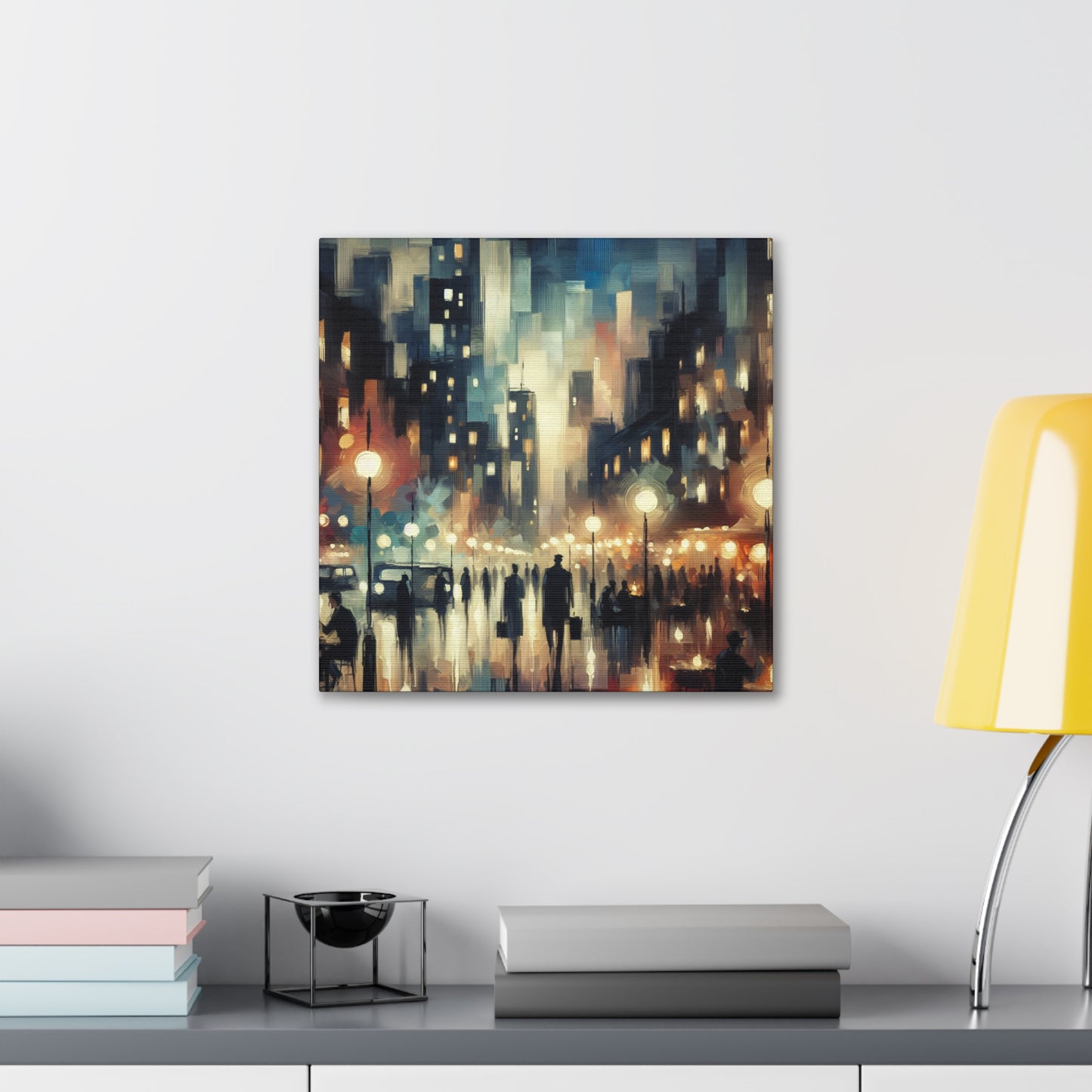 Passionate Moonlit Dance - Canvas