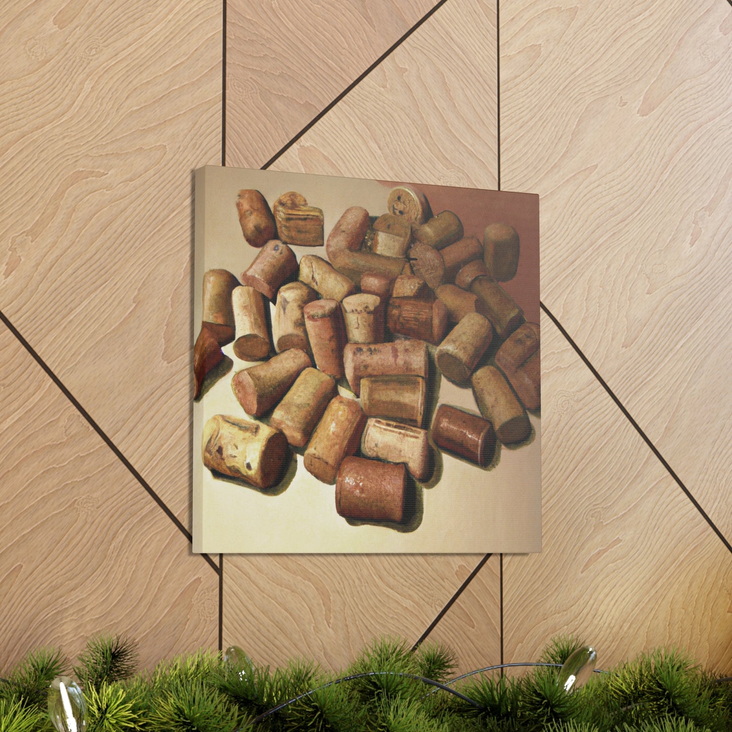 "Corks and Celebration" - Canvas