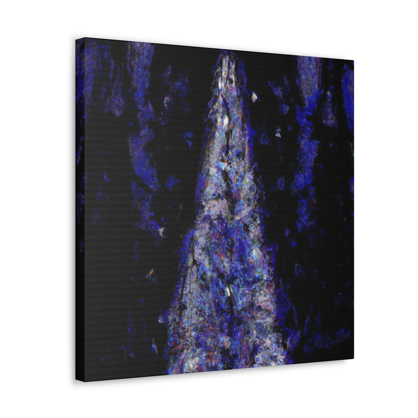 "Winter's Christmas Tree" - Canvas