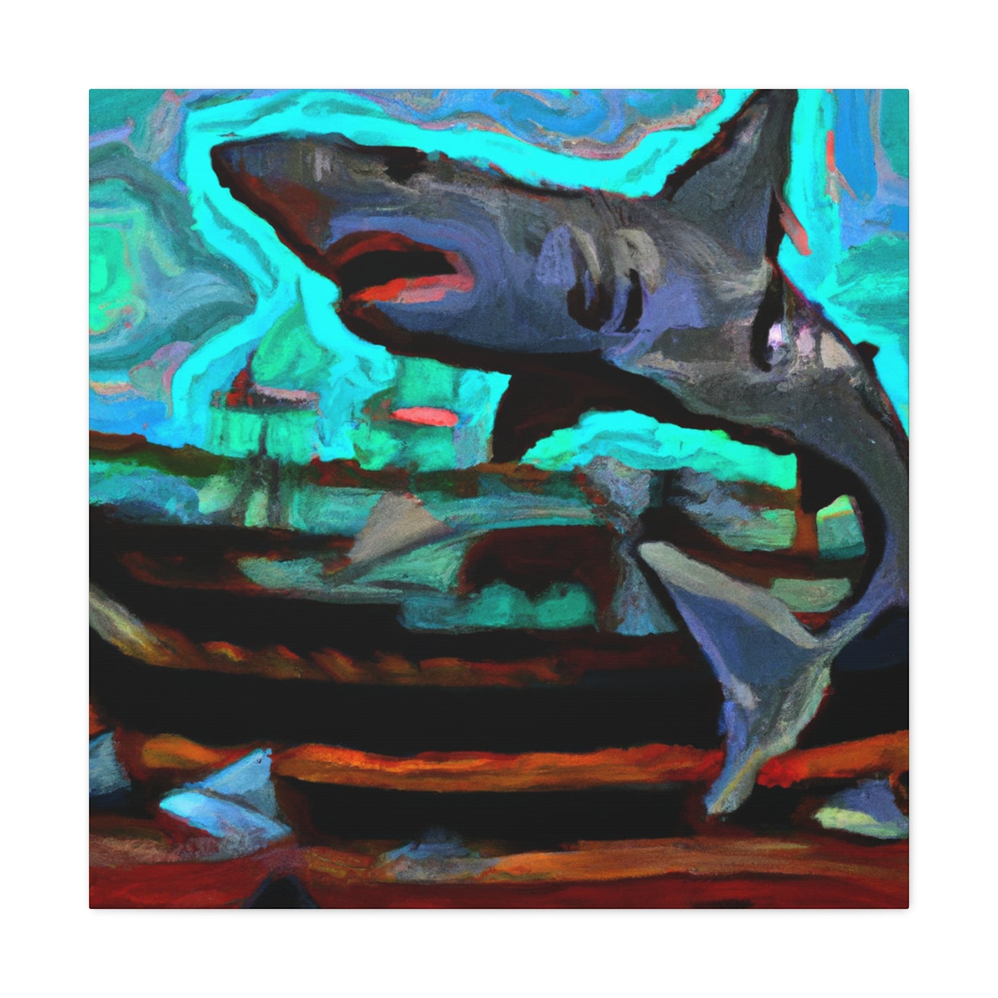 Shark of Dreamscape - Canvas