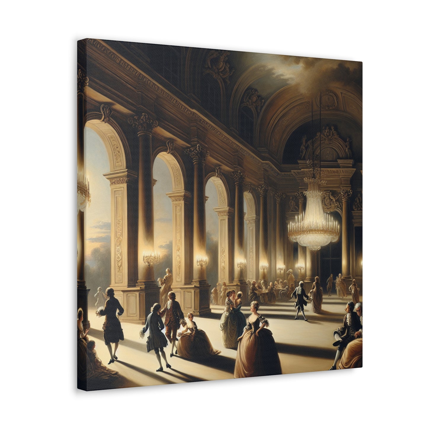 Melodies of Baroque Passion - Canvas