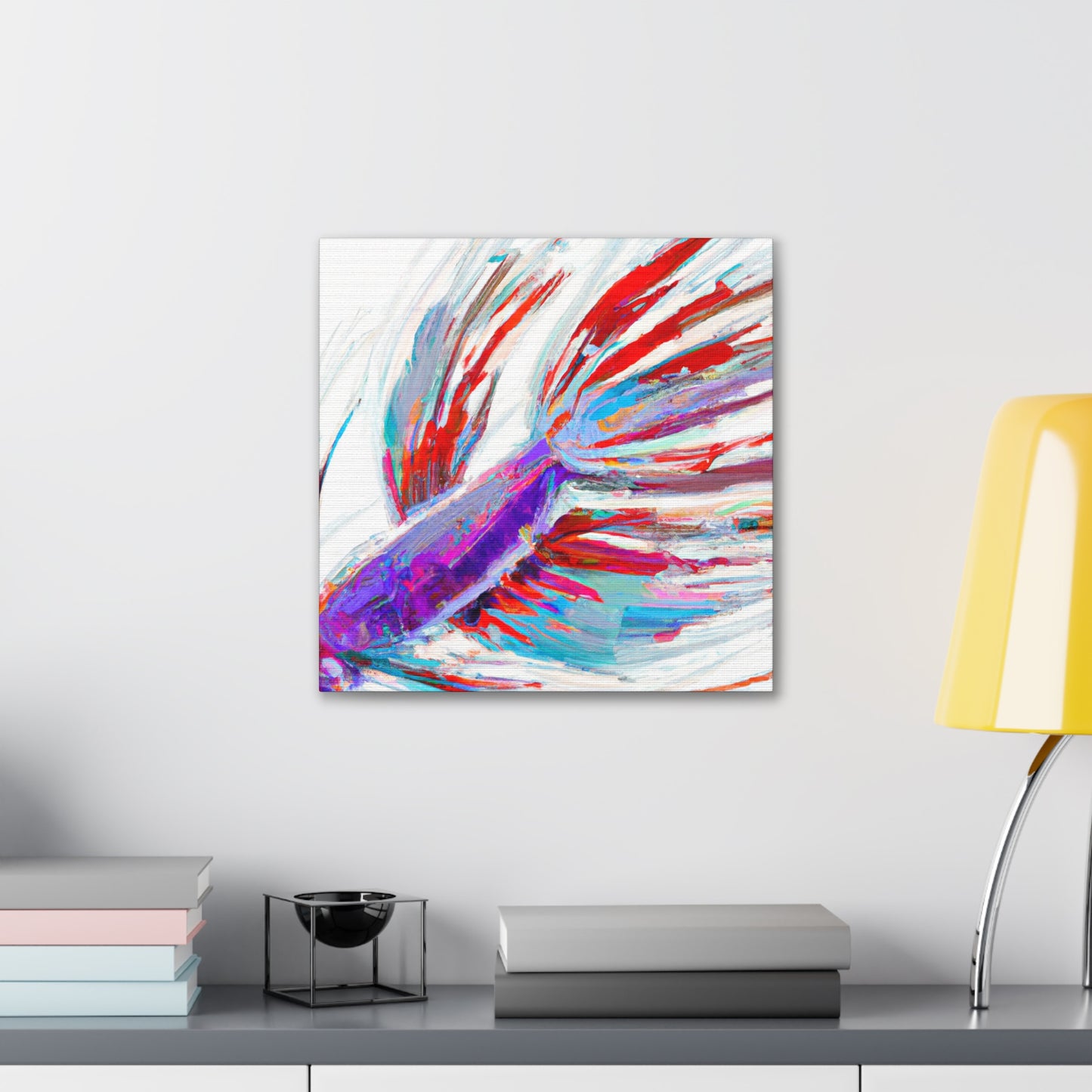 "Swordtail in Hyperrealism" - Canvas