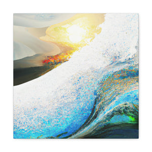 "Ocean Waver Harmony" - Canvas