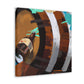 "Whiskey Barrel Surreality" - Canvas