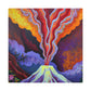 "Volcano in the Wild" - Canvas