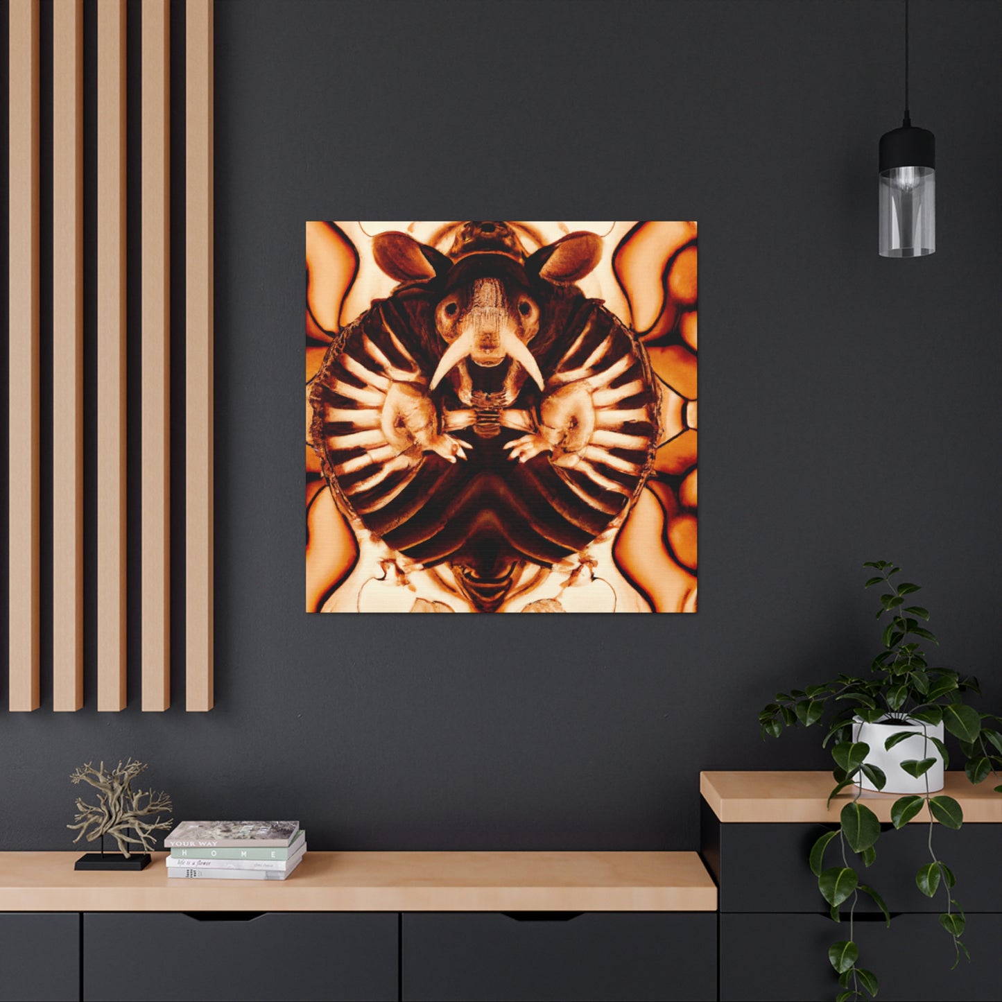 Armadillo Art Deco - Canvas