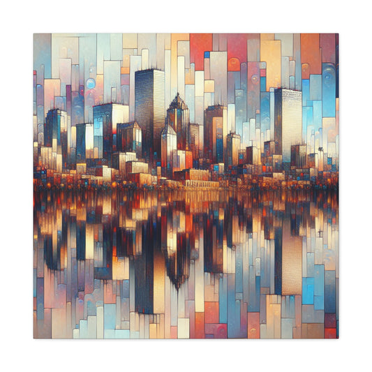 Mile-High Metropolis Masterpiece - Canvas