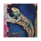 Reptilian Regal Beauty - Canvas