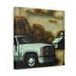 "Old Pickup Reminiscence" - Canvas