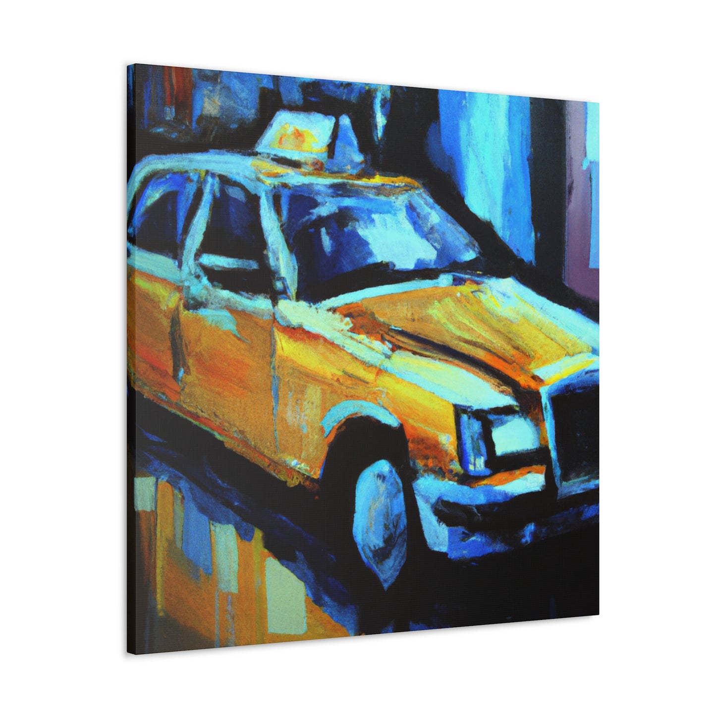 The Taxi Ride Home - Canvas