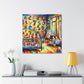 Vibrant Linguistic Symphony - Canvas