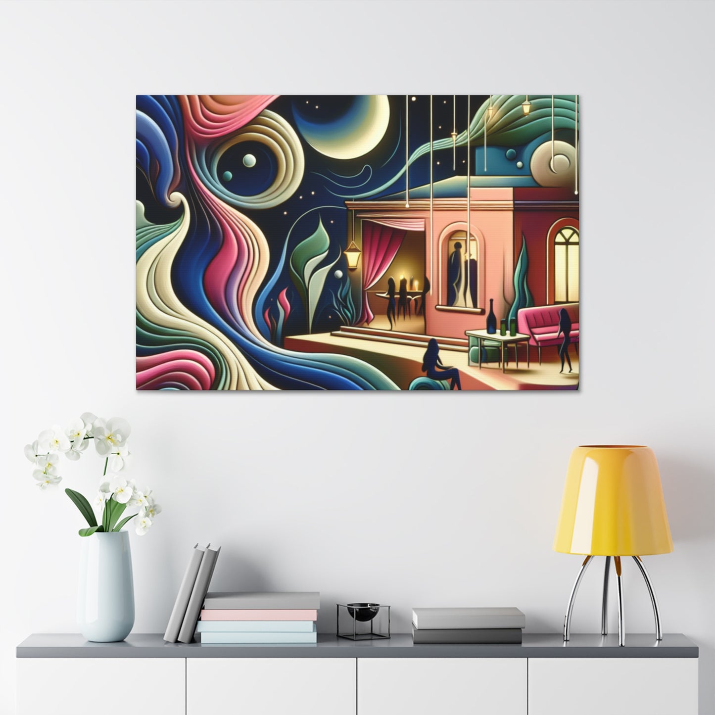 Whimsical Soirée Symphony - Canvas