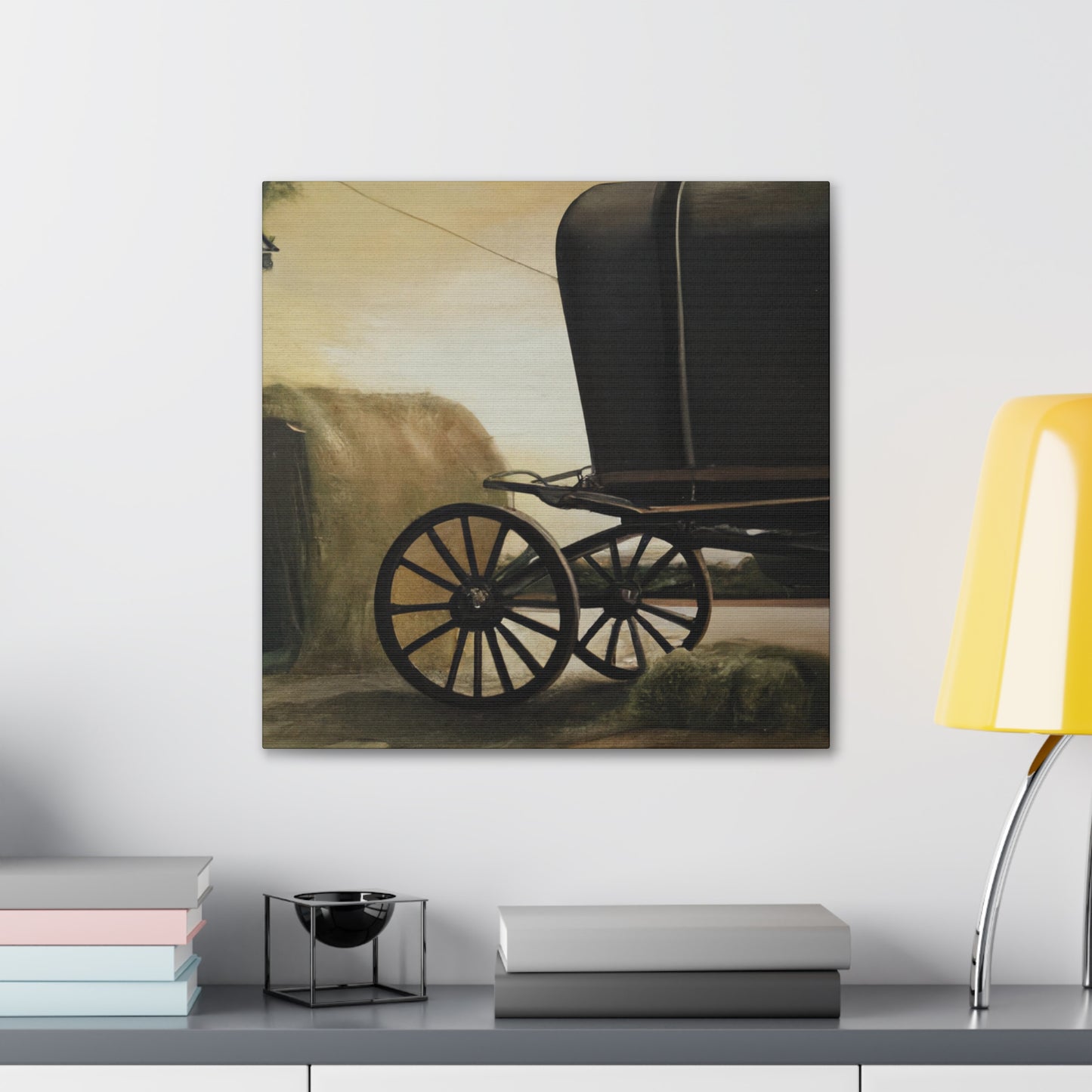 Hay Wagon Fantasia. - Canvas