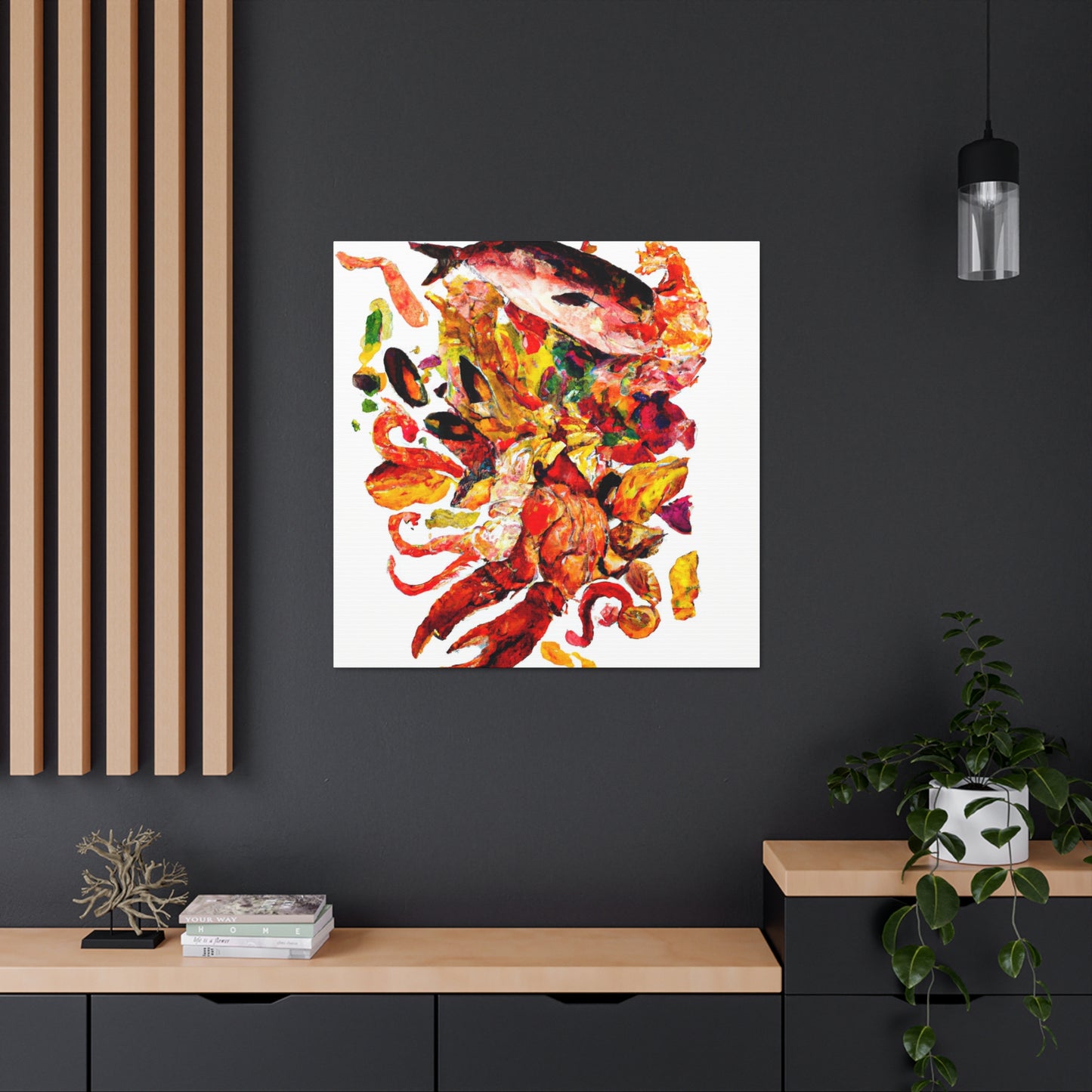 Seafood at Sunrise - Canvas