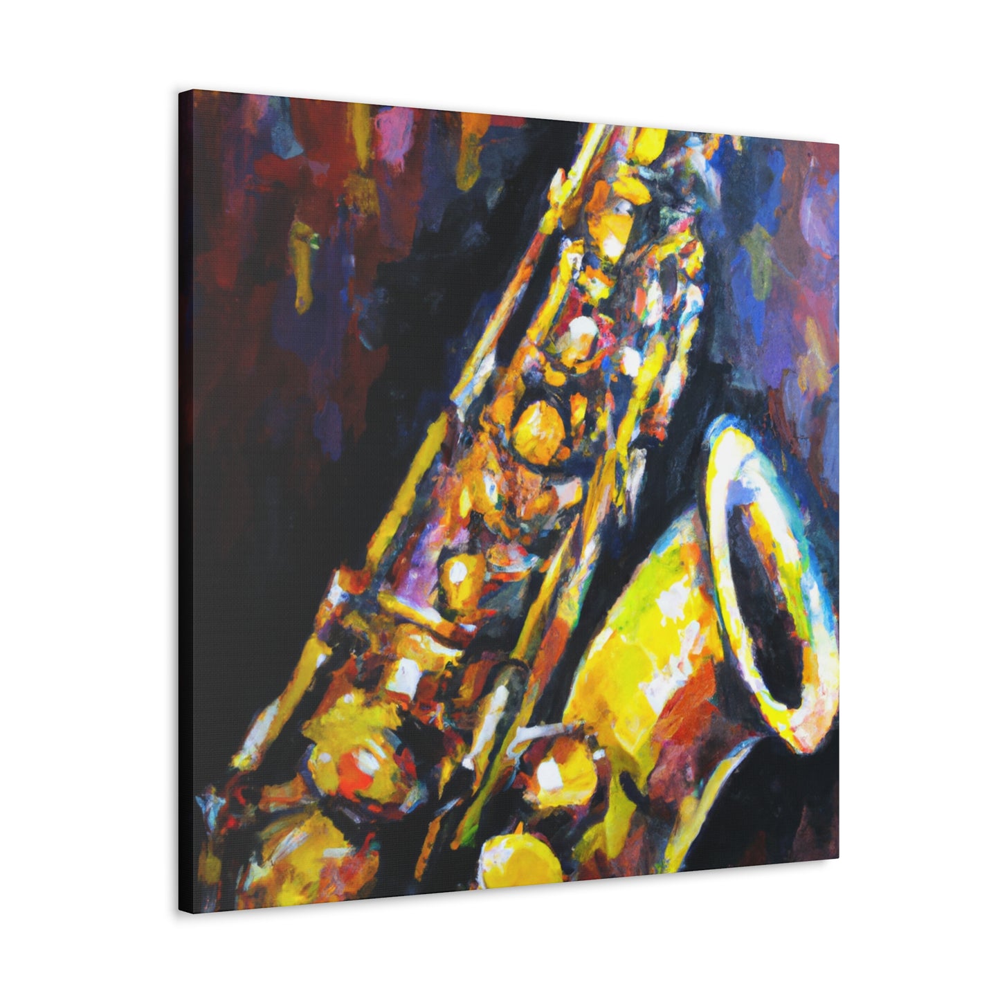 Saxophone Melody Impression - Canvas