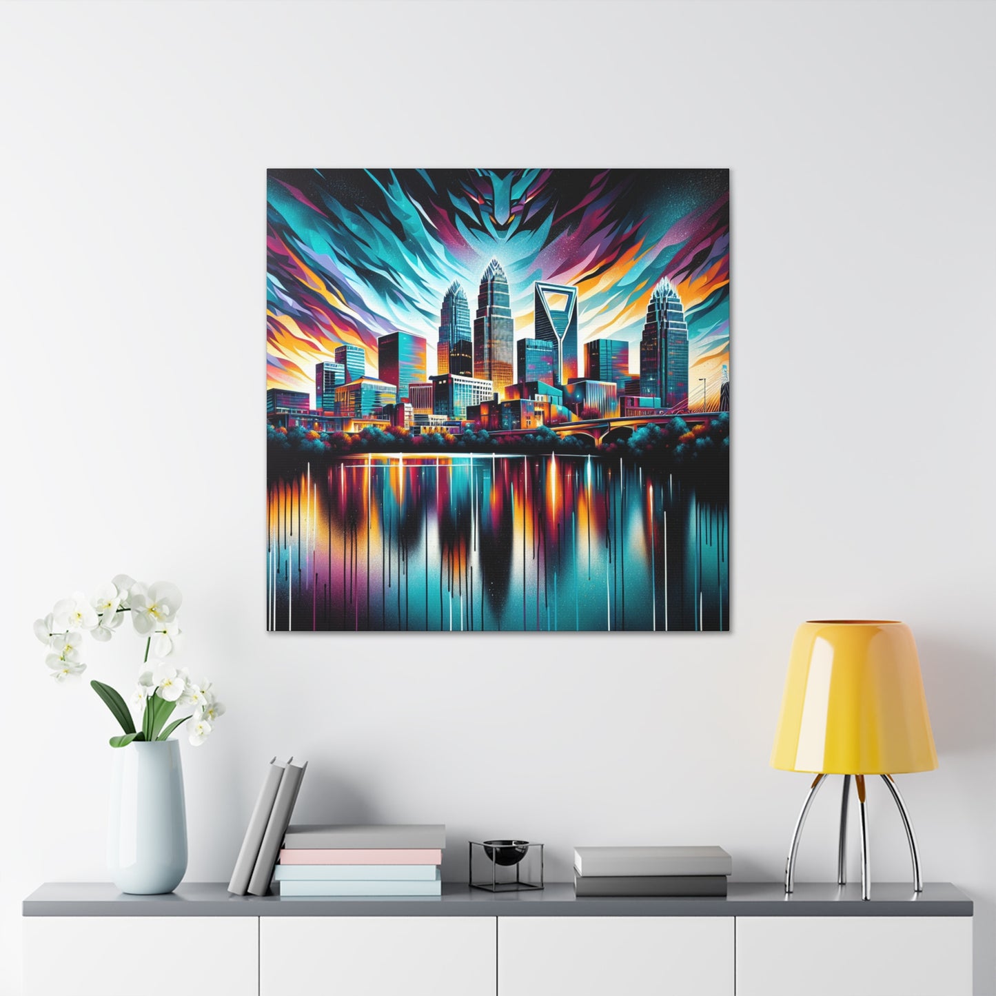 Queen City Mural Majesty - Canvas