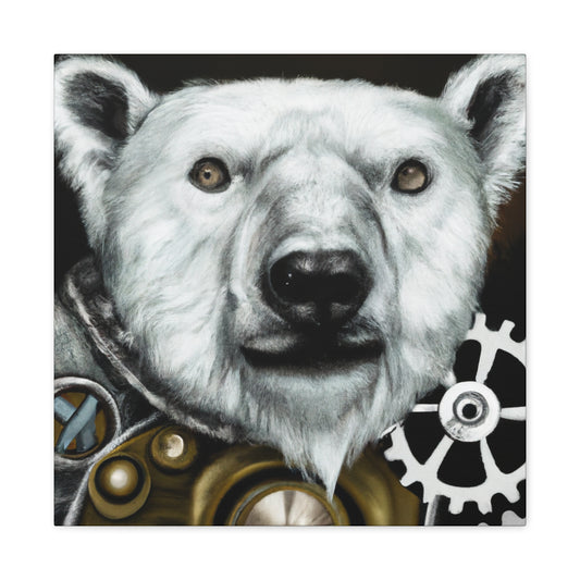 Polar Bear Steampunk Dream - Canvas