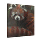 "A Red Panda Slumber" - Canvas