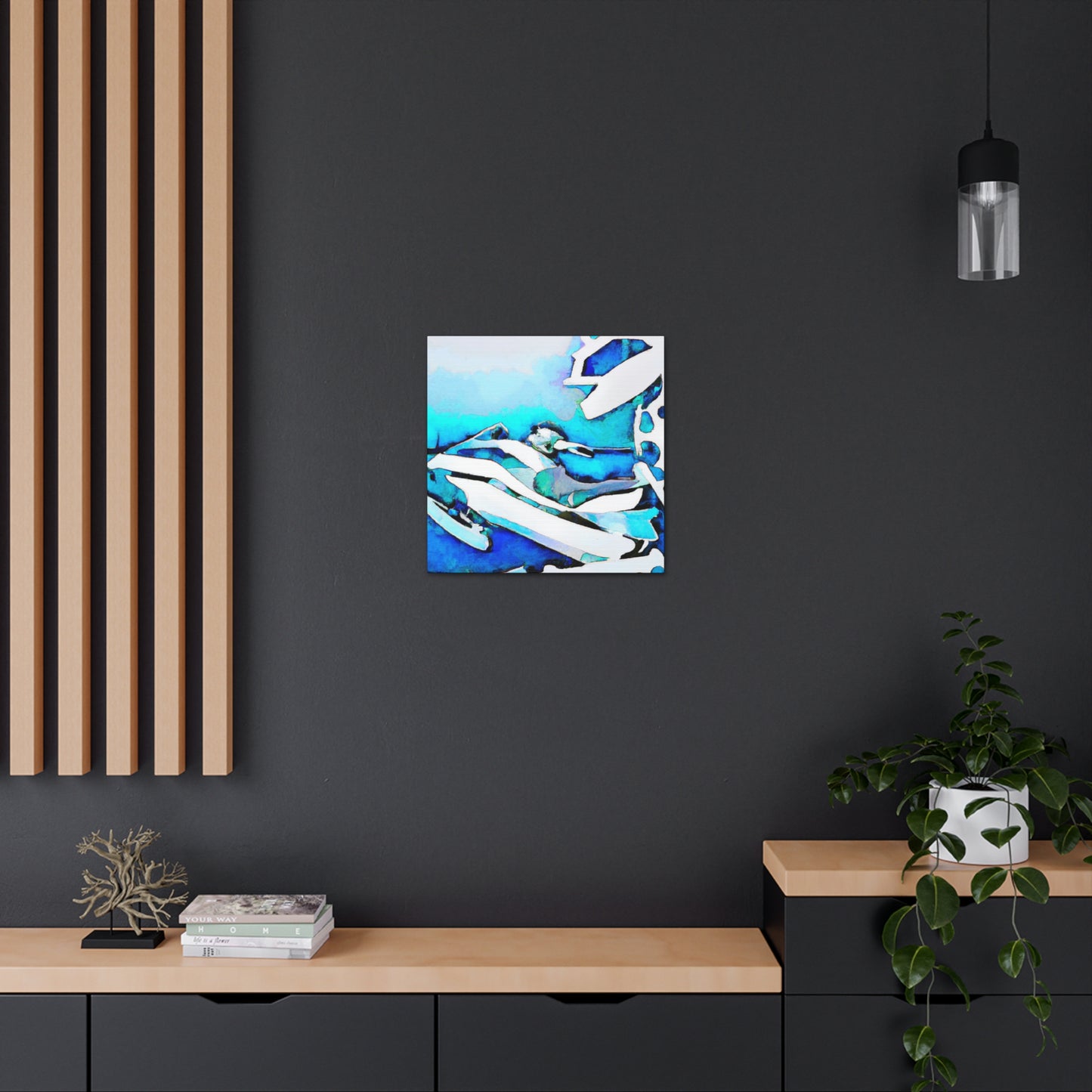 "Jet Skiing Retreats" - Canvas