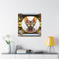 "Surrealistic Devon Rex" - Canvas