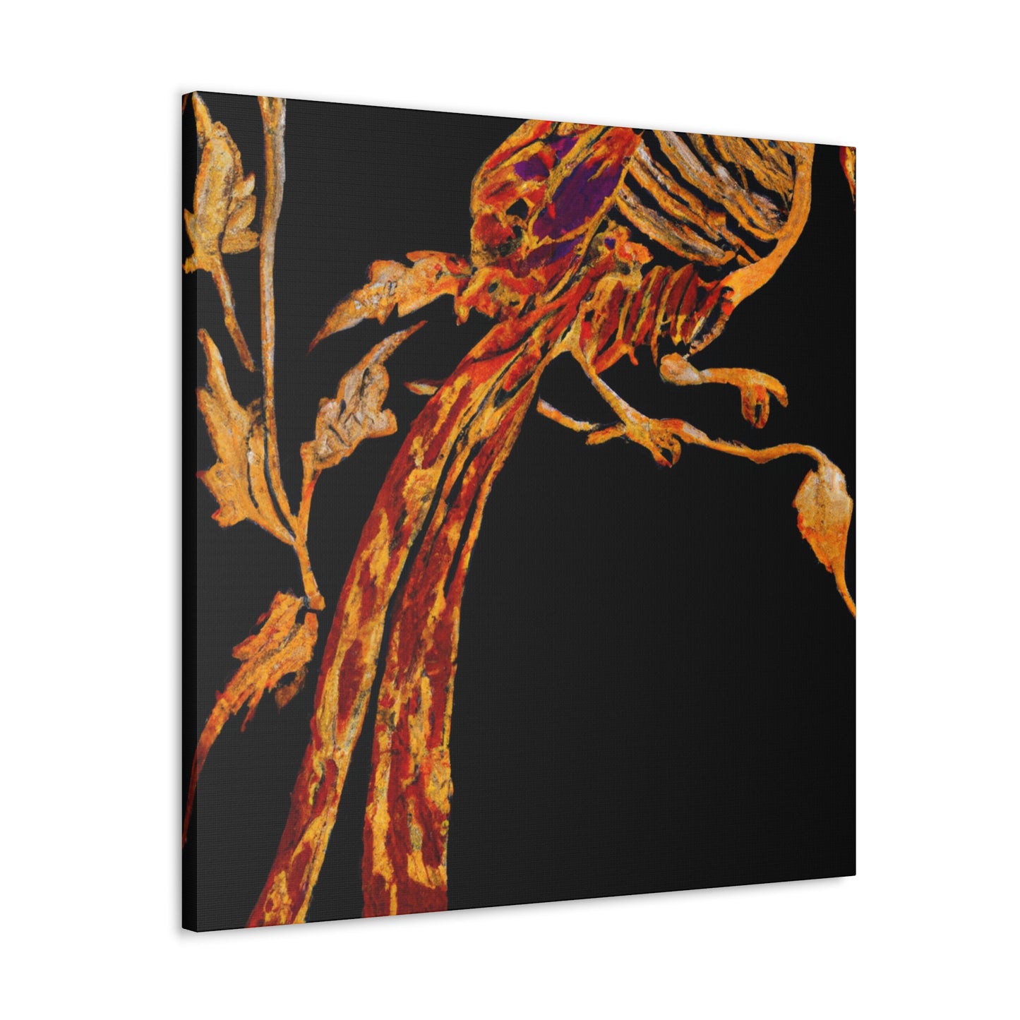 Golden Pheasant Splendor - Canvas