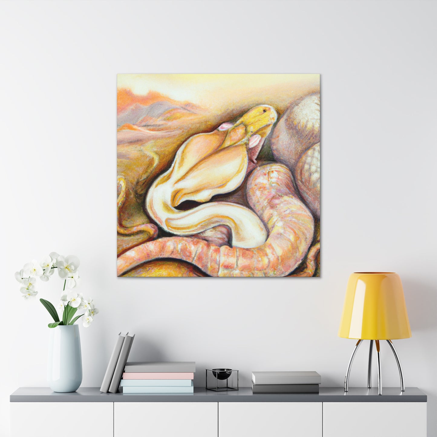 Rattlesnake in Dreamland - Canvas