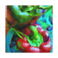 Peppers in Impressionism - Canvas