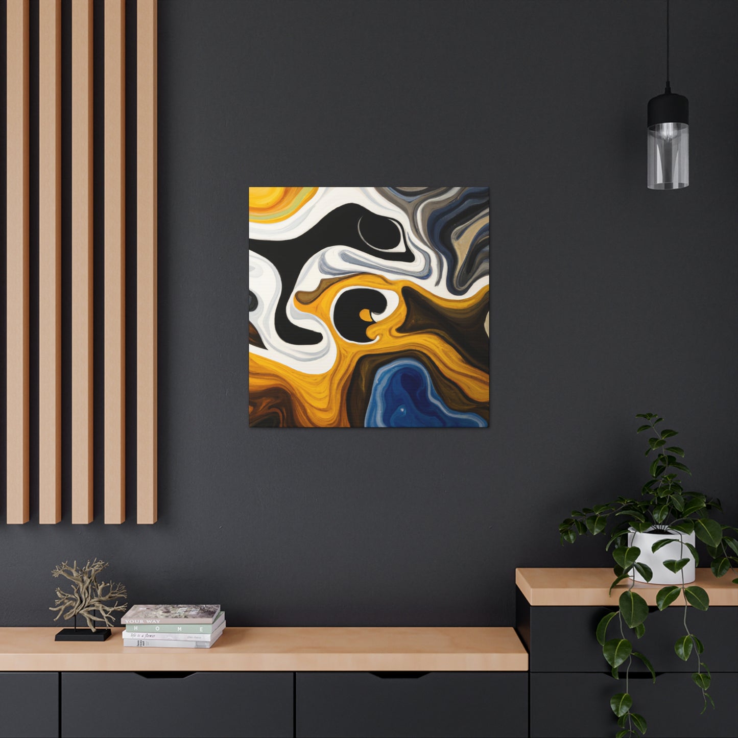 Wildebeest in Splendor - Canvas